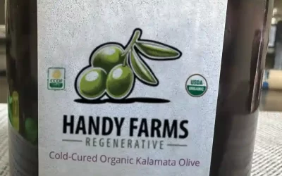 Cold Cured Organic Kalamata Olives