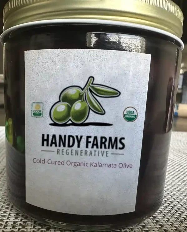 Cold Cured Organic Kalamata Olives