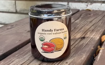 Organic Red Walnut Butter (Raw, Regeneratively California Grown, Unpasteurized)